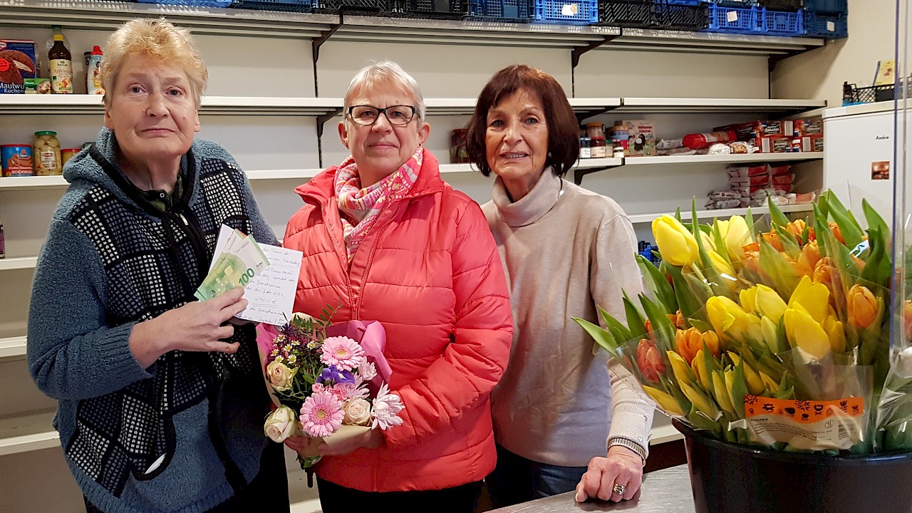 v.l.  Silvia Schütte, Marianne Ulken und Doris Melius