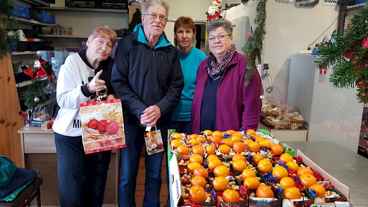 v.l.Silvia Schütte, Heinz Stamer, Petra Scholte, Elga Heinemann  6.12.2024